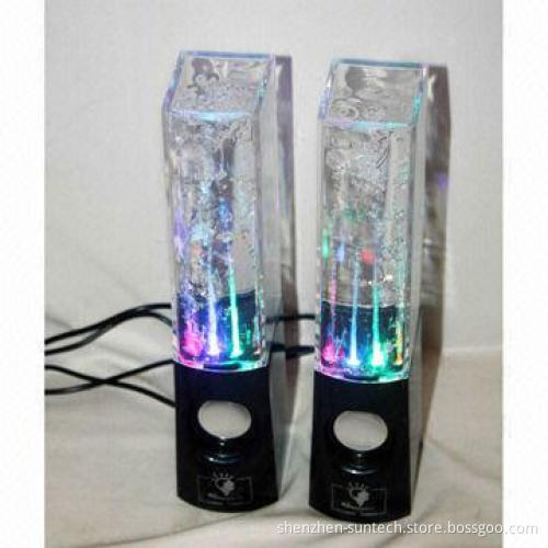 Dancing Water LED Fountain Speakers for Computer